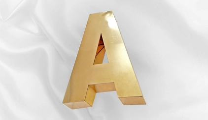 Gold Letters