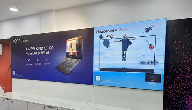 Fabric Lit Box - Illuminated fabric signage