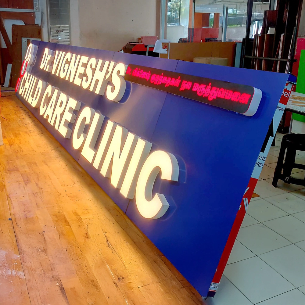 LED Signage 3D