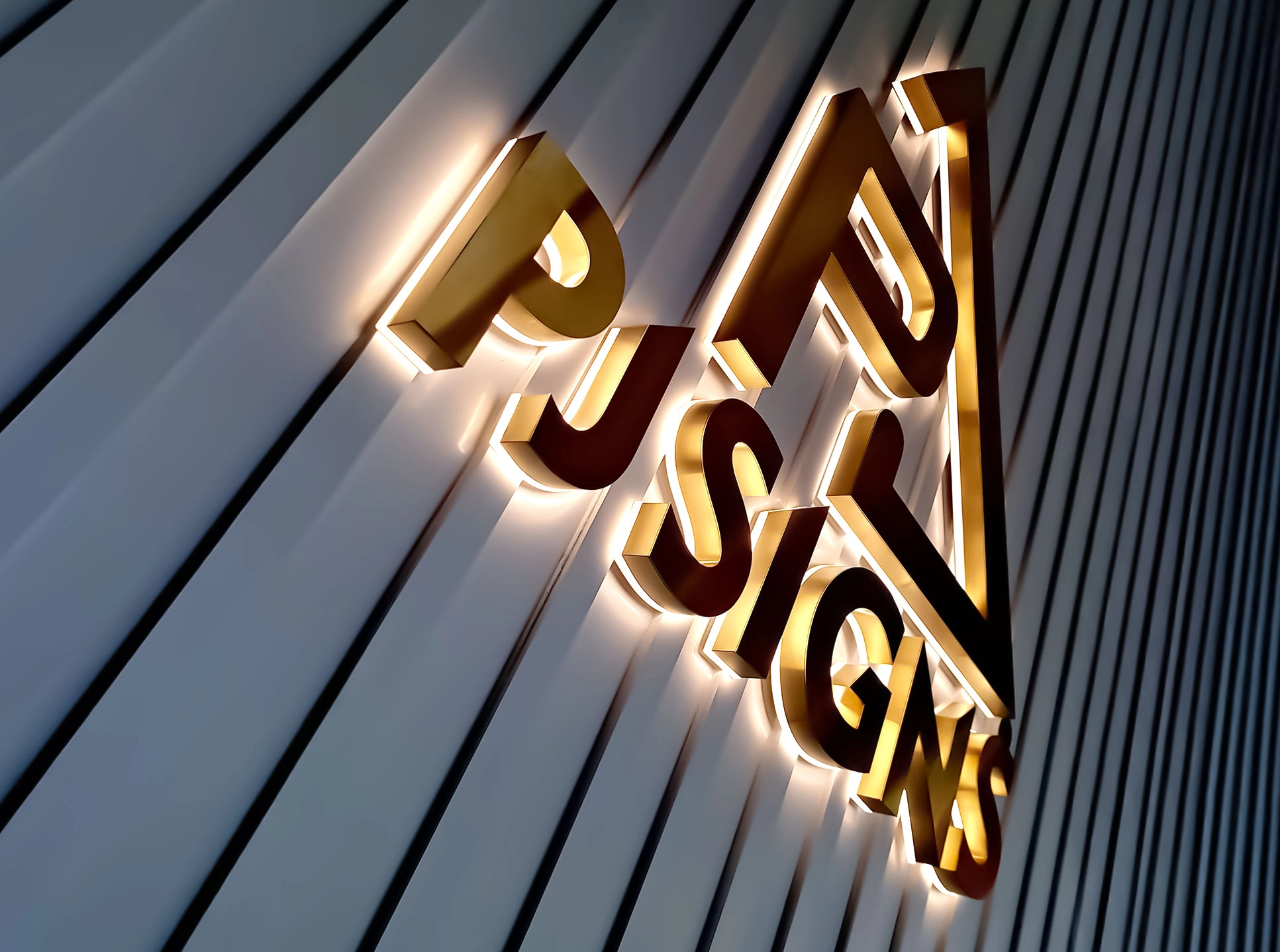 PJ Signs - Professional LED signage and lettering solutions